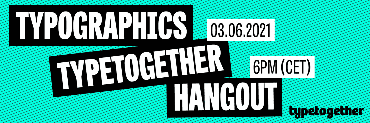 TypeTogether Hangout with Veronika Burian